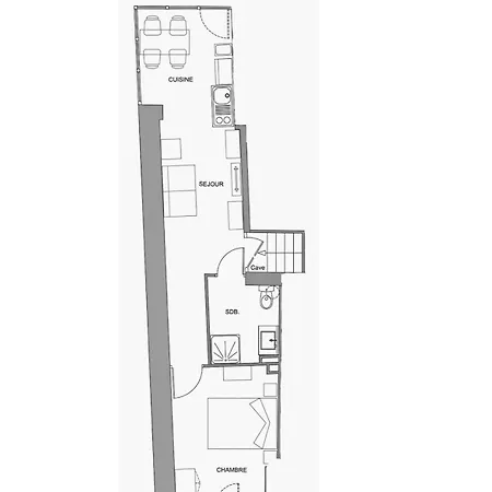 Appartement 001 T2 Immeuble Persévérance Conflans-en-Jarnisy